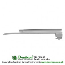 Corona™ Premium Fiber Optic Miller Laryngoscope Blade Fig. 4 - For Men Stainless Steel, Working Length 180 mm